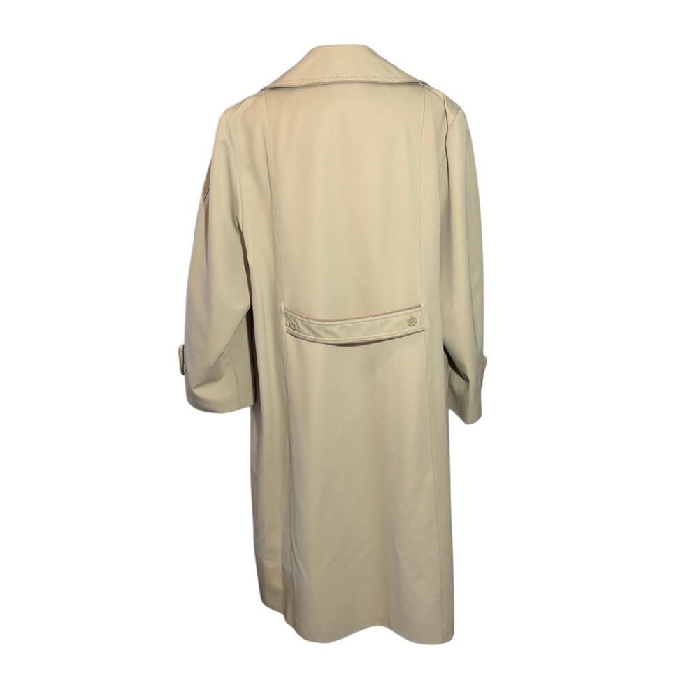 Vintage Forecaster of Boston tan double breasted trench coat - XL - Picture 4 of 9